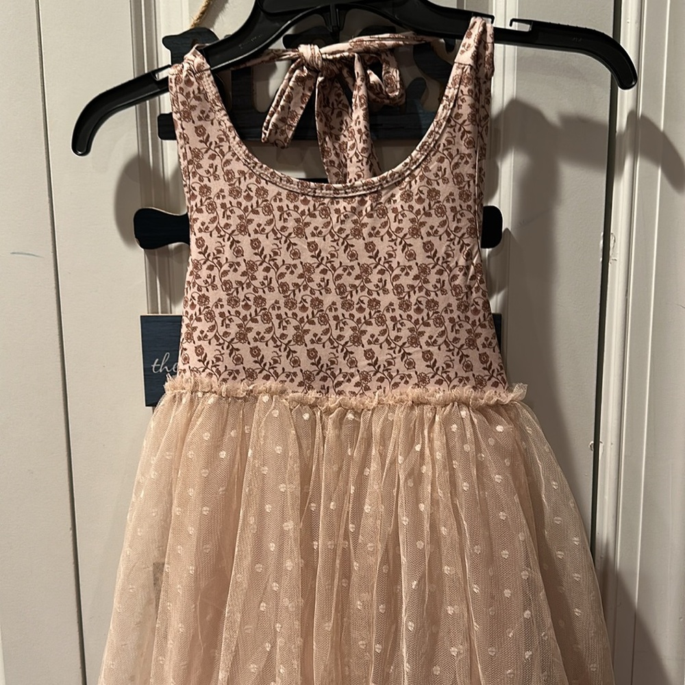 Pink Asymmetrical High-Low Halter Sundress - Picture 2 of 6